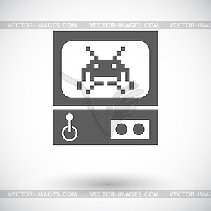 Retro Arcade Machine - vector image