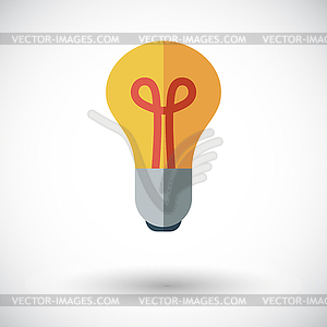 Bulb icon - vector image