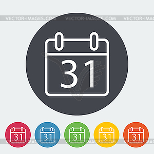 Calendar - vector clip art