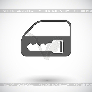 Window lock - vector clipart