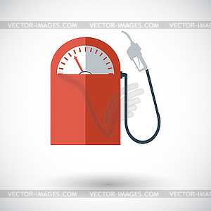 Icon gas station - vector clip art