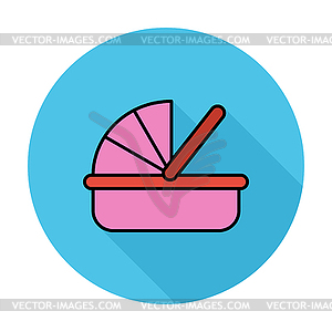 Cradle - vector image