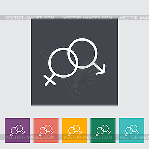 Couple sign - vector image