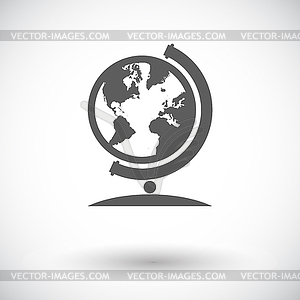 School globe - vector clipart