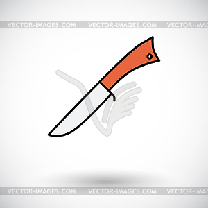 Knife icon - vector image