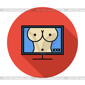 Pornography - vector clipart