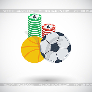 Sport games - vector clipart