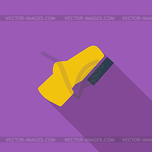 Adjustable pedal - vector clipart