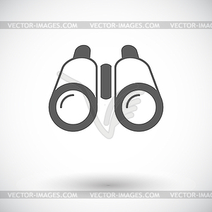 Binoculars - vector image