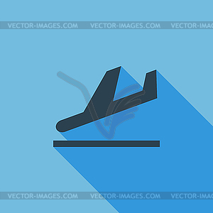 Departure - vector clip art