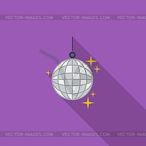 Disco ball - stock vector clipart
