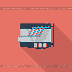 Engine icon - vector image