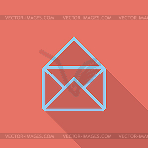 Envelope icon - vector clipart