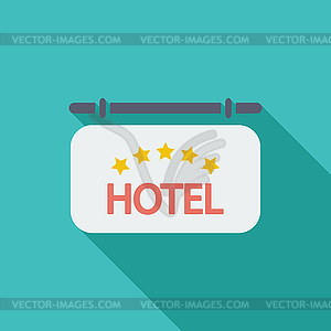 Hotel Icon - векторное изображение EPS