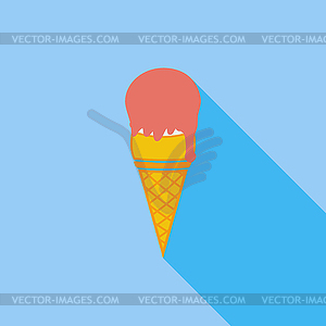 Ice cream - vector EPS clipart