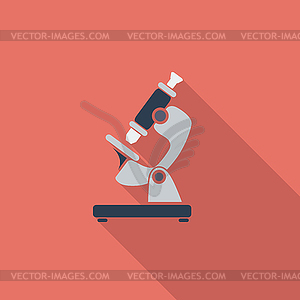 Microscope - vector clipart