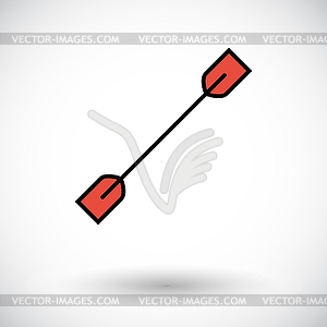 Paddle - vector image