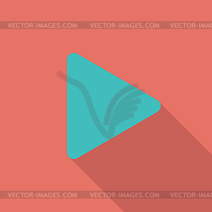 Play icon - vector clipart