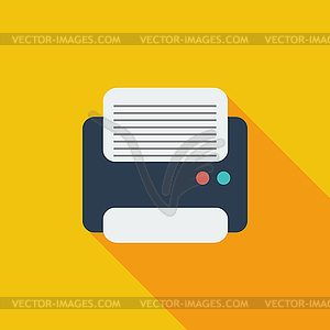 Printer icon - vector clipart