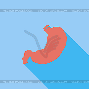 Stomach icon - vector clip art