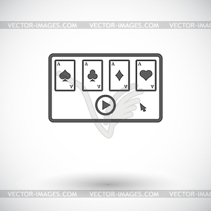 Video game - vector clipart
