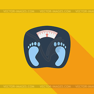 Icon weights - vector image