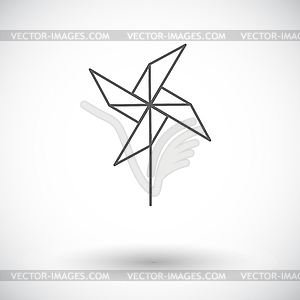 Whirligig - vector clipart