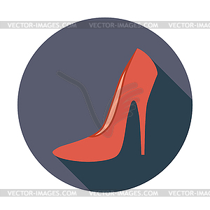 Woman shoes - vector image