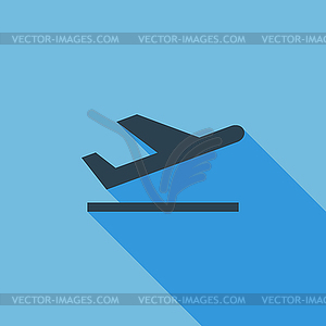 Arrival - vector clip art