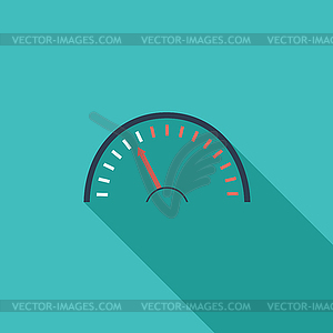 Speedometer icon - vector clipart