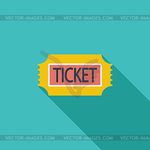 Ticket - vector clipart