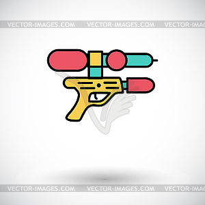 Gun toy - vector EPS clipart