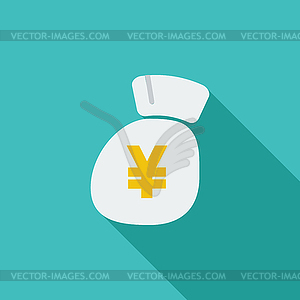 Yen icon - vector image