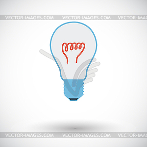 Bulb icon - vector image