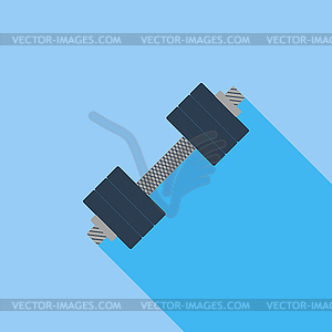 Dumbbell icon - vector image