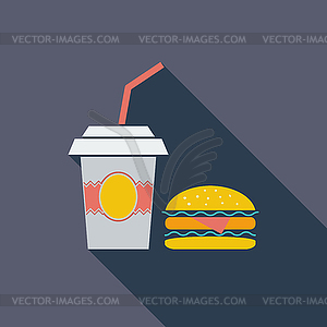 Fast food - vector clipart