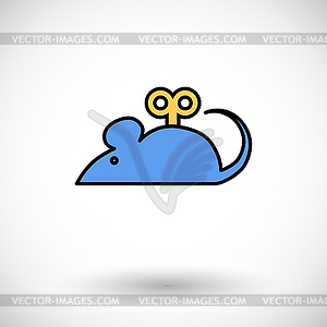 Mouse toy - vector image