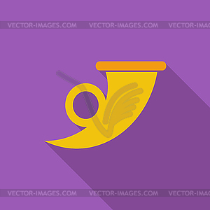 Post symbol single icon - vector clipart