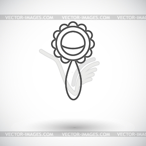 Rattle - vector clipart