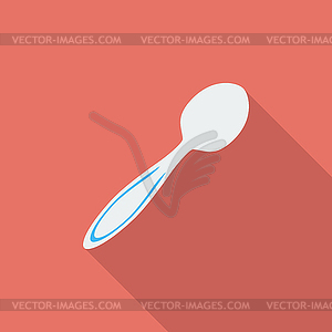 Spoon icon - vector clipart