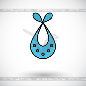 Bib icon - vector clip art