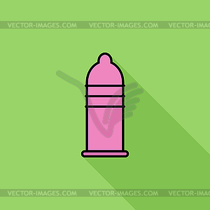 Condom - vector image