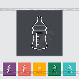 Feeding bottle - vector clipart