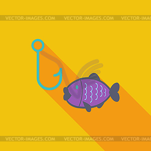 Fishing - vector clipart