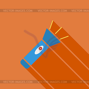 Flashlight - vector clipart