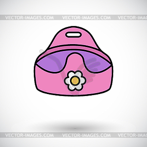 Potty icon - vector clip art