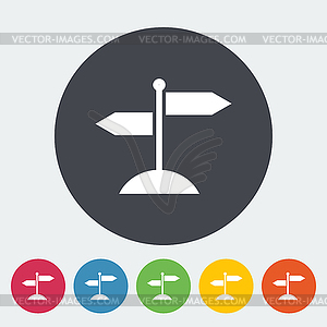 Signpost - vector clipart