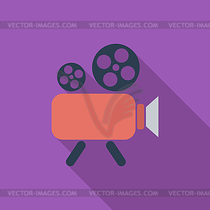 Videocamera - vector clipart