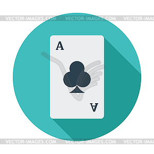 Play card - vector image