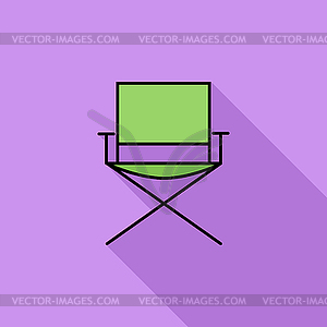 Camping chair - vector clipart